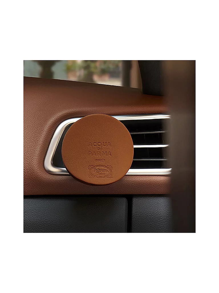 ACQUA DI PARMA Diffuseur de parfum pour voiture - Étui diffuseur de voiture (Marron)